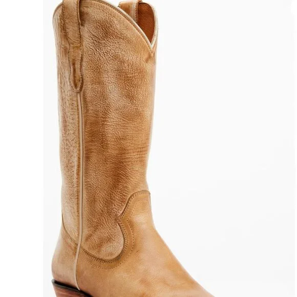 Cleo + Wolf “Ivy” Square-Toe Western Boots – Tan – Size 7 (Used Once) - Picture 2 of 10